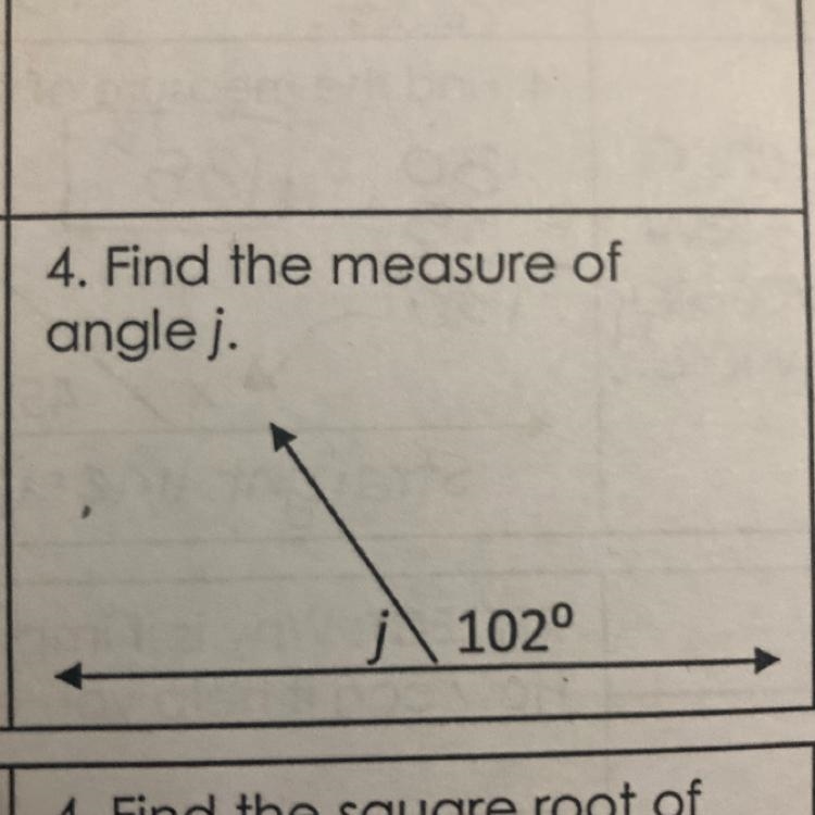 Didn’t the measure of angle j-example-1