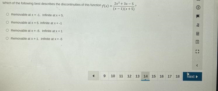 Question 14, pre calc, I am at work so please finish question so when I get home I-example-1