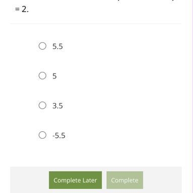 Find the value of x in x + y = 9 and x - y = 2.-example-1