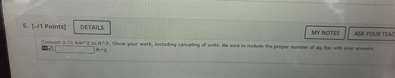 See attached pic for problem. Need to answer with the proper number of significant-example-1