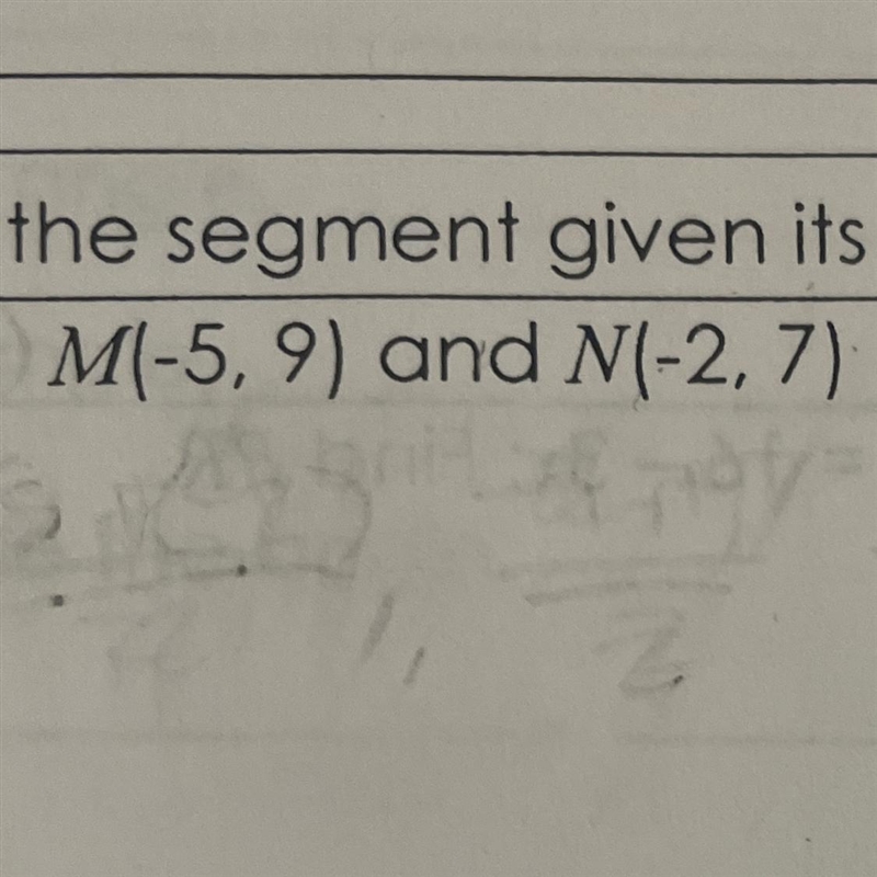 Find the coordinates of the midpoint of the segment given it’s endpoint-example-1