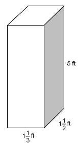 What is the surface area of this right rectangular prism? Enter your answer as a mixed-example-1