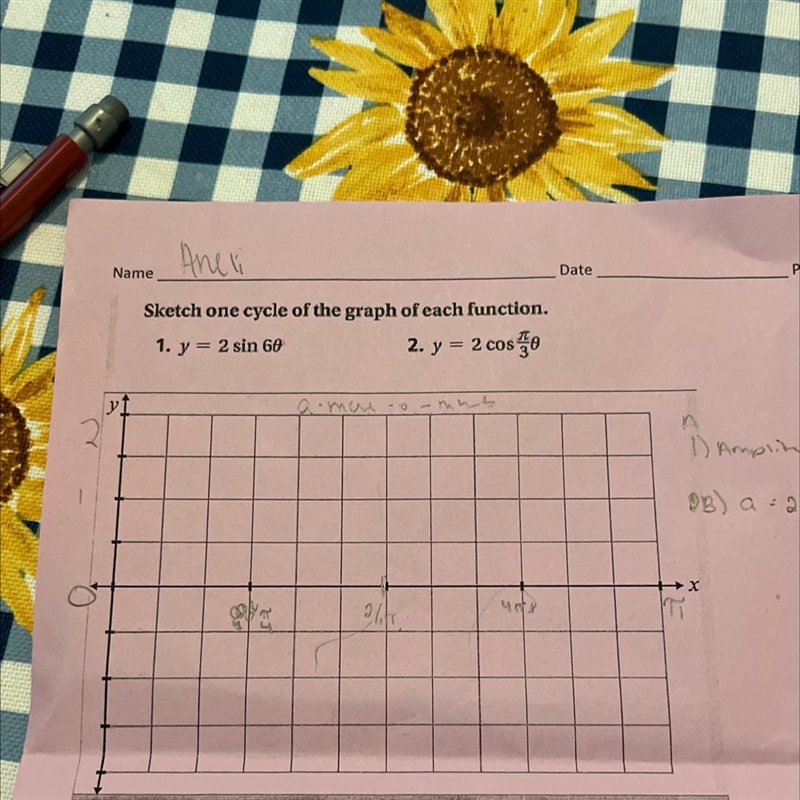 Hello this is alegra 2 maybe geometry. I need help on sketching once cycle of the-example-1