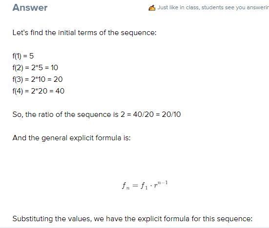 write an explicit formula for the sequence determined by the recursion formula: f-example-3