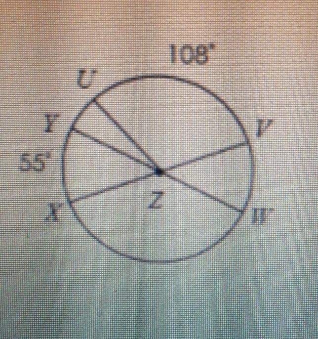 Find the measure of arc YU. BA Y NO Your answer-example-1