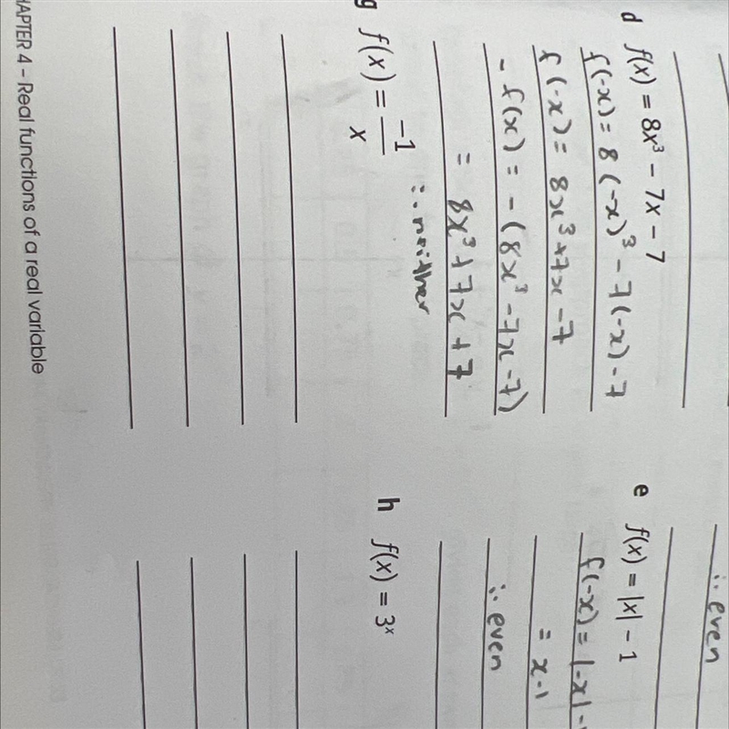 Need help determining if h. F(x)= 3^x is even, odd or neither-example-1