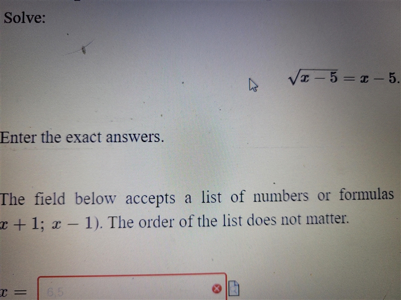 Solve for x for this problem-example-1