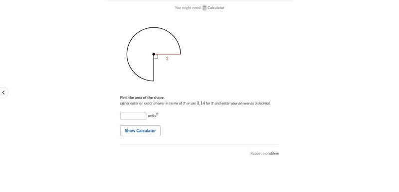 Find the area of the shape.-example-1