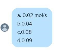 set amount of carbon dioxide in moles produced in a chemical reaction is given by-example-1