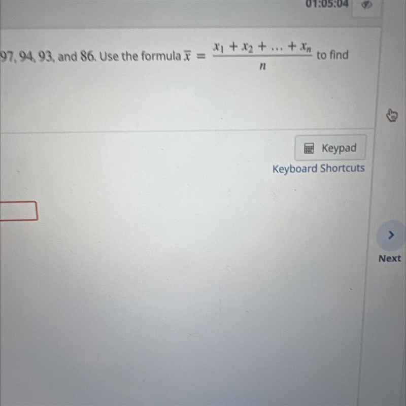 Felix had a test average of 92.2 last semester. His first four test grades were 97, 94, 93, and-example-1