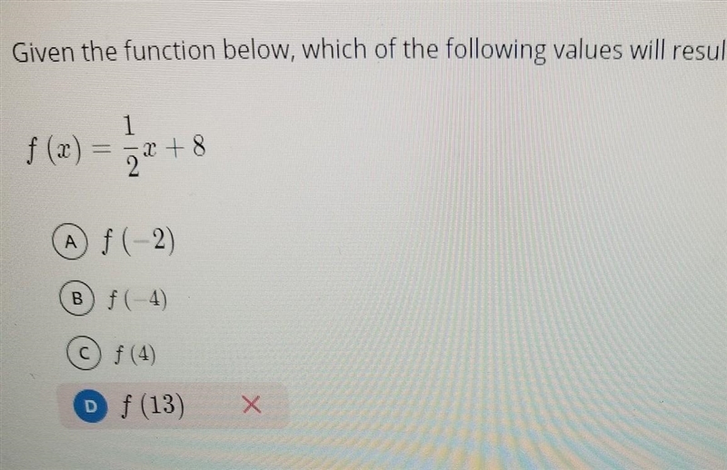 F(x) =10. I missed part of it in the photo-example-1