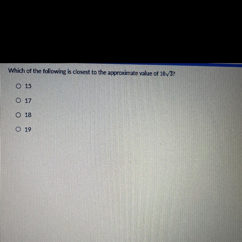 Which of the following is closest to the approximate value of-example-1