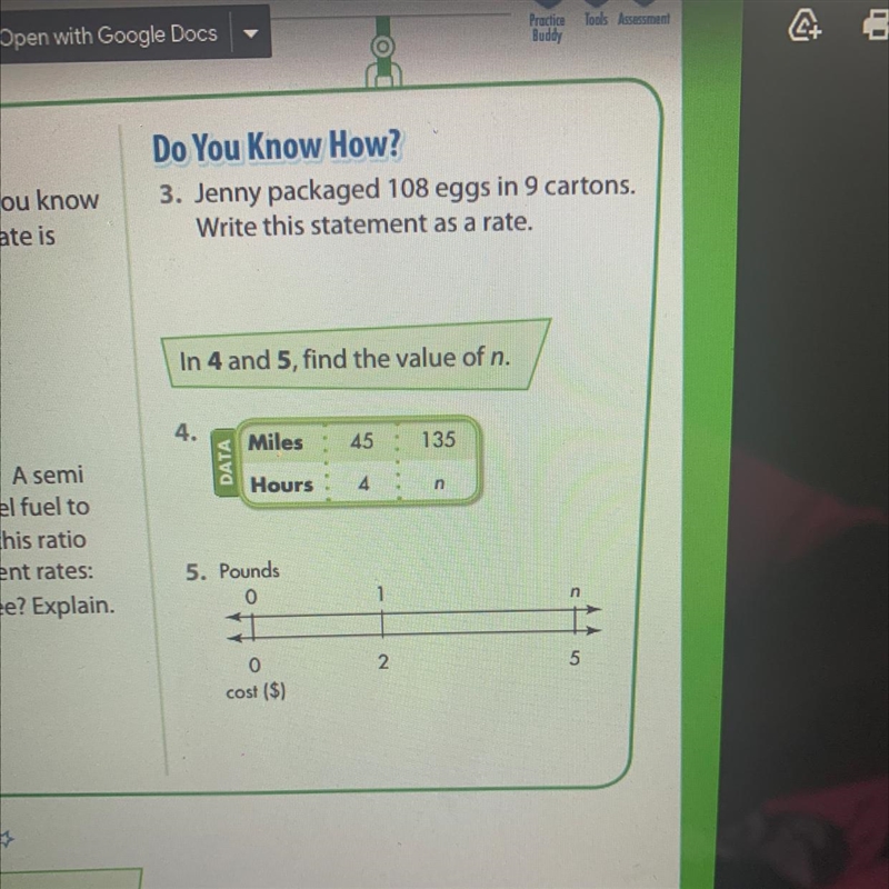 I want to know how do I find the value of n for number 4.-example-1