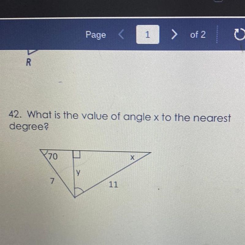 43. Find the length of the midsegment. 45 45 74 126 74-example-1