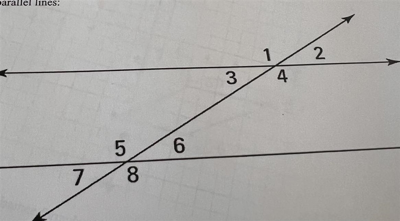 List the pair of corresponding, alternate interior, and alternate exterior angles-example-1