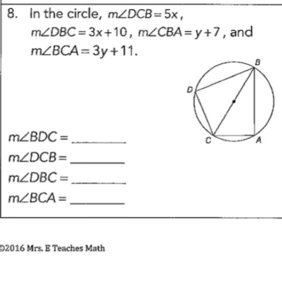 find the missing information. diagram is not drawn to scale. all i care about is the-example-1