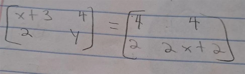 - matrices-find the x and y so that.. (see image)-example-1