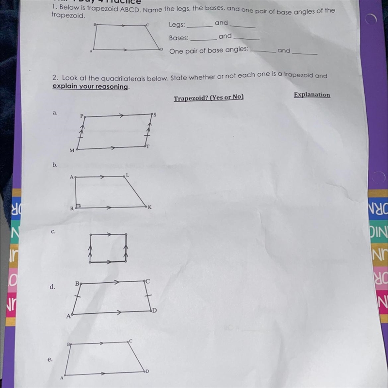 May I please get help with the problems number (1) and (2). I have tried multiple-example-1