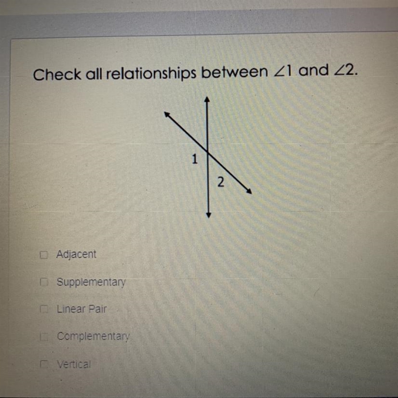 Check all relationships between 1 and 2. 1 2-example-1