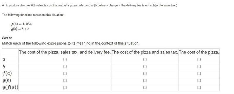 Match each of the following expressions to its meaning in the context of this situation-example-1