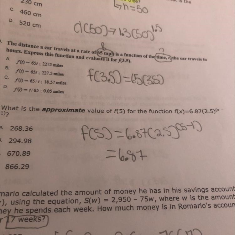 What is the approximate value of Rs) for the function (*)=6.87(2,5) -$ 294.98fcs) = 6.67ca-example-1