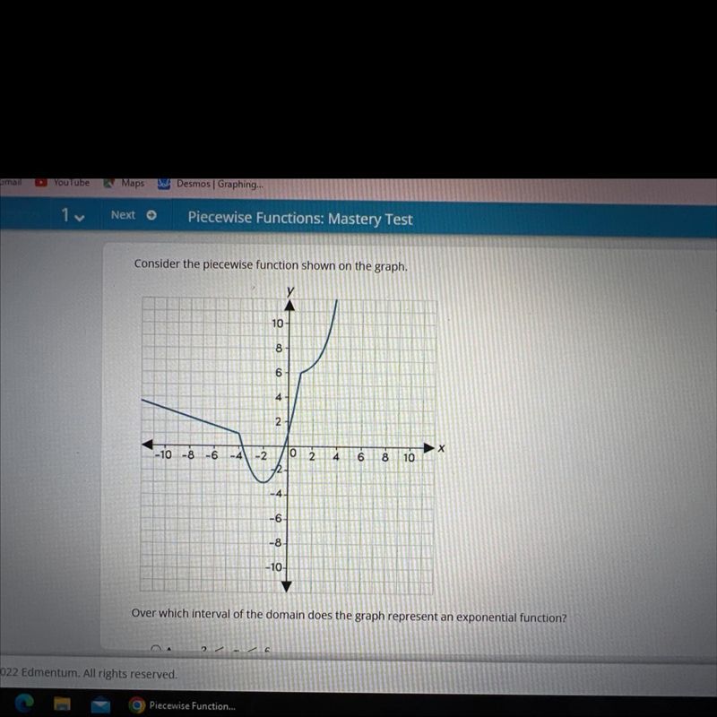 Algebra 2 The answer choices are: A. -3 less then or equal to x less then or equal-example-1