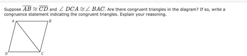 Im confused about what a congruence statement is. Could somebody please explain the-example-1