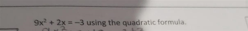 1-solve2-what is the discriminant value from the problem?step by step please-example-1