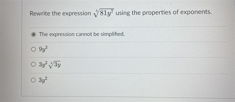 Need help with this question because I’m pretty sure the answer I checked is wrong-example-1