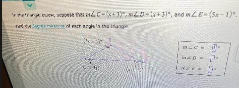 In the triangle below, suppose that m-example-1