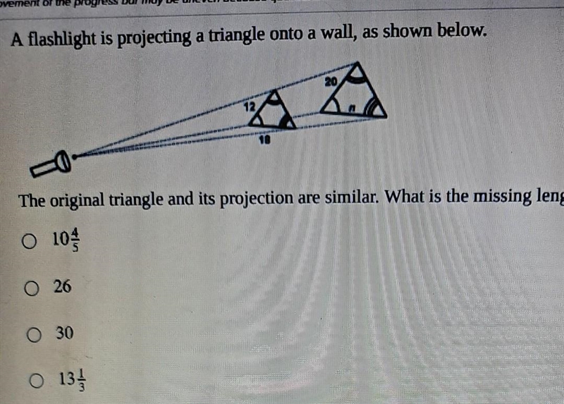 I don't understand the missing length n on the projection.-example-1