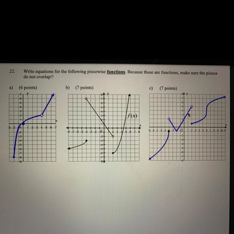 How do I write equations for the piecewise function? Only C.-example-1