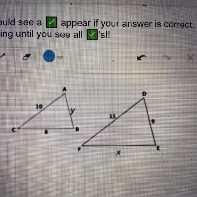 If the measure of angle ACB is 34', what is themeasure of angle DFE?-example-1