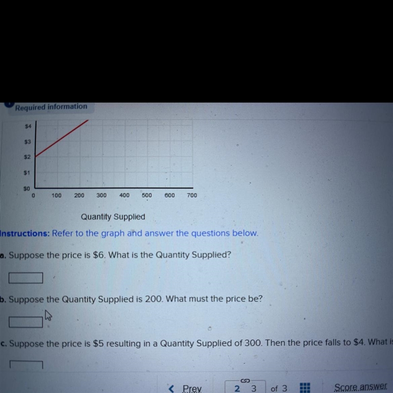 0 100 200 300 400 500 600 700 Quantity Supplied nstructions: Refer to the graph and-example-1