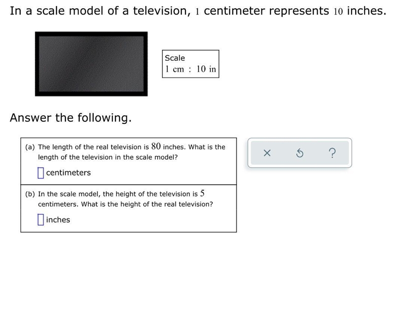 May I please get help with finding the centimeter and inches?-example-1