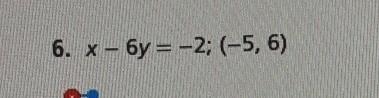 I have to write an equation for the line that passes through the given point and is-example-1