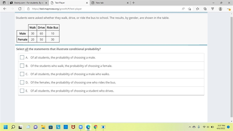 Select ,begin emphasis,all,end emphasis, the statements that illustrate conditional-example-1