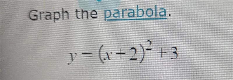 Please, I just need 5 points. its on a timer. the vertex, 2 to the left of the vertex-example-1