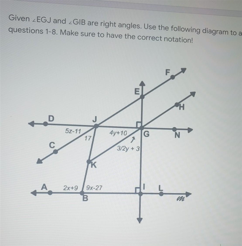 HELP ME QUICK ASAP PLEASE!!! Name a pair of vertical, adjacnet supplementary angles-example-1