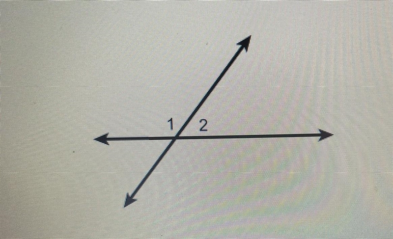 Which relationships describe angles 1 and 2? Select each correct answer. -vertical-example-1