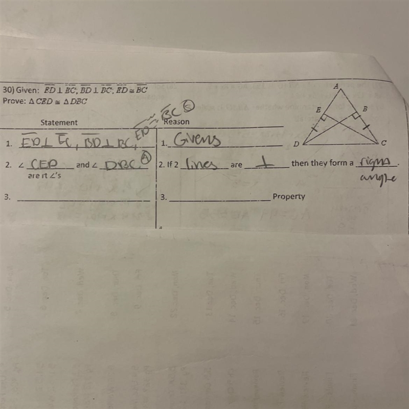 How can you prove that these two triangles are congruent?-example-1