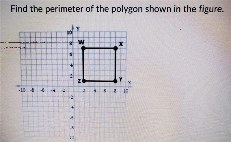 Find the perimeter of the polygon shown in the figure. A)12 units B)18 units C)36 units-example-1