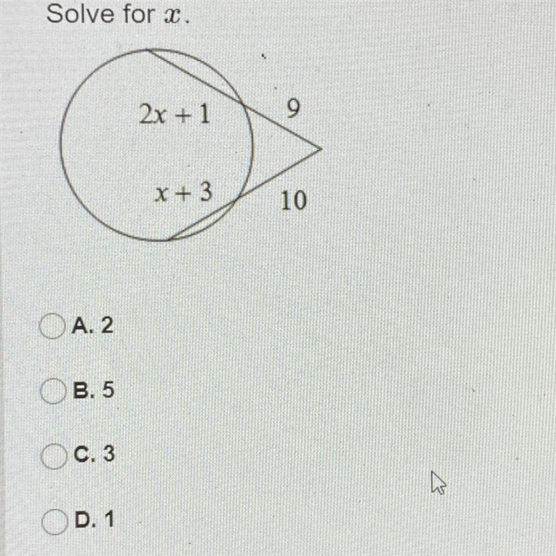 Solve for x. Please help I don’t understand how to do this-example-1