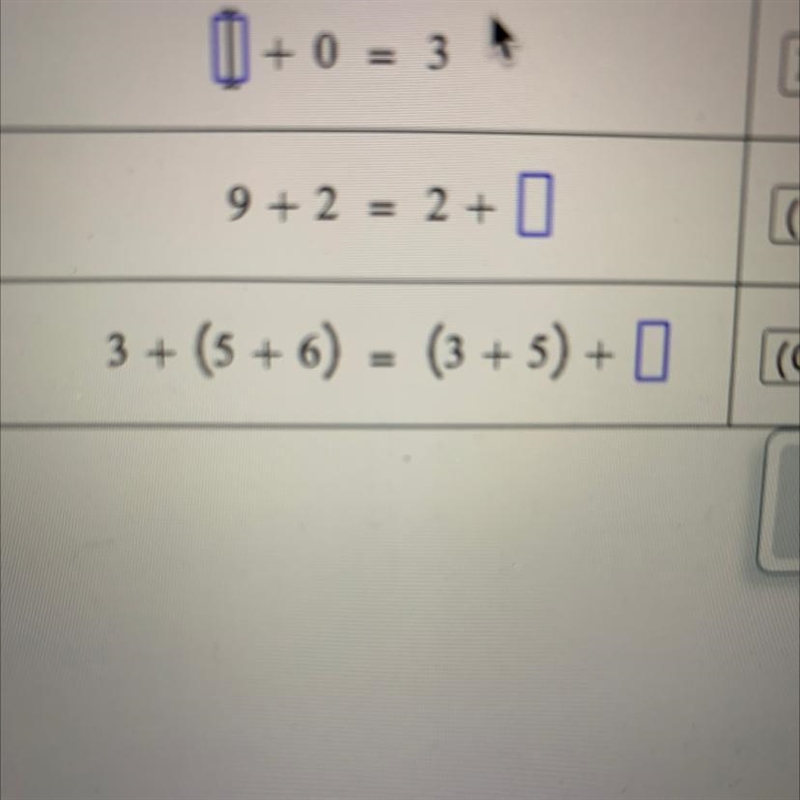 I need to fill in the blank and find the property of addition used and in not sure-example-1