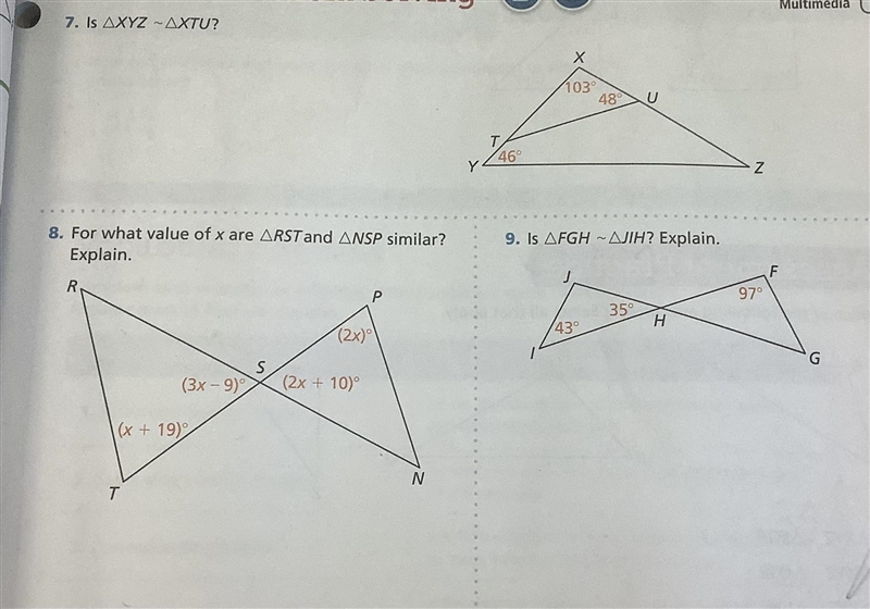 Is there any chance you can help me with 7 8 and 9 if not 7 is fine-example-1