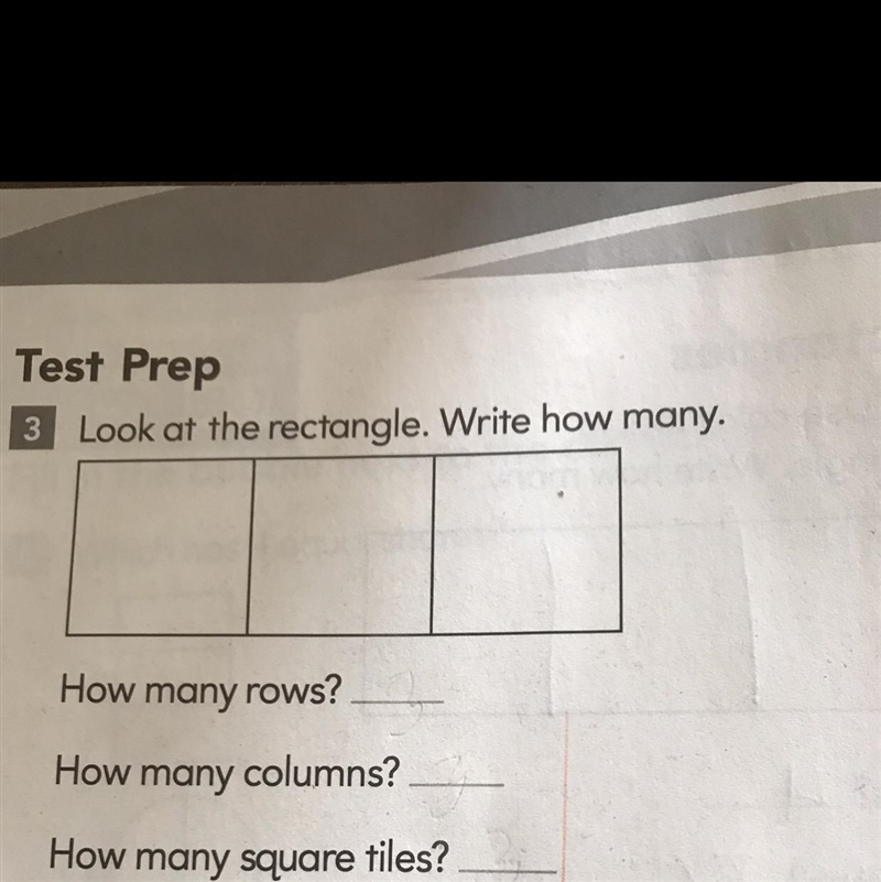 Look at the rectangle. Write how many. How many rows? How many columns? How many square-example-1