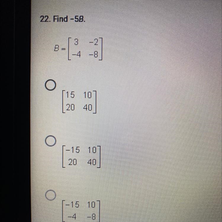 Find -5B. Please help-example-1