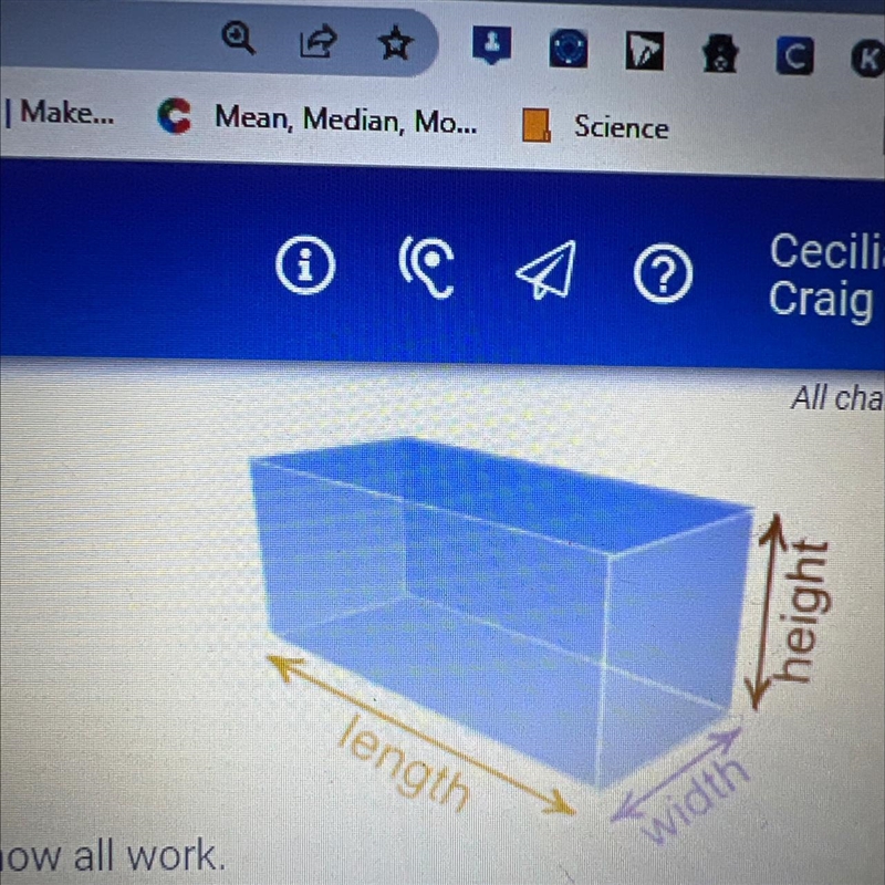 The volume of a rectangular prism is 12x^5 -27x^3. What are the dimensions of the-example-1