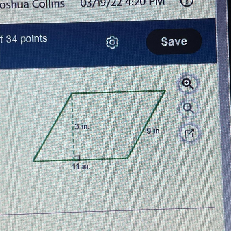 Help finding area of parallelogram-example-1