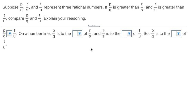 May you help me the drop down options are down below-example-5